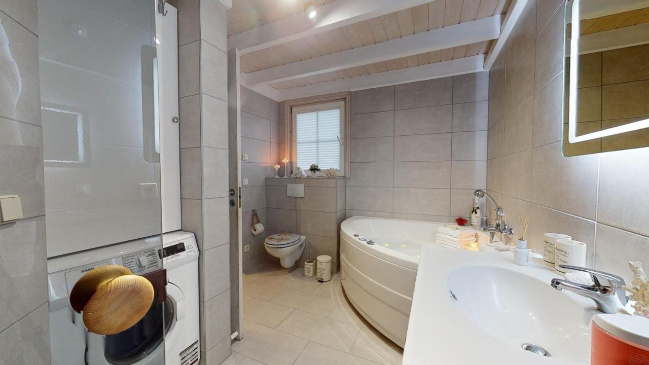 Strandhaus Ruegen - Meerblick, Sauna, Kamin & Whirlpool Baabe Exterior foto